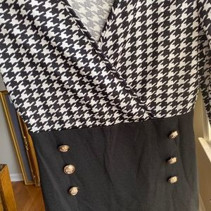 Herringbone dress
